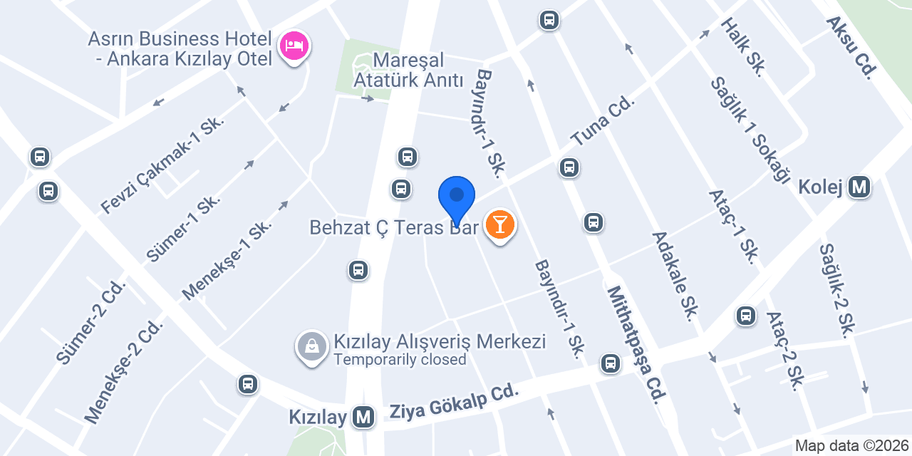 Ankara Data Akademi konumu