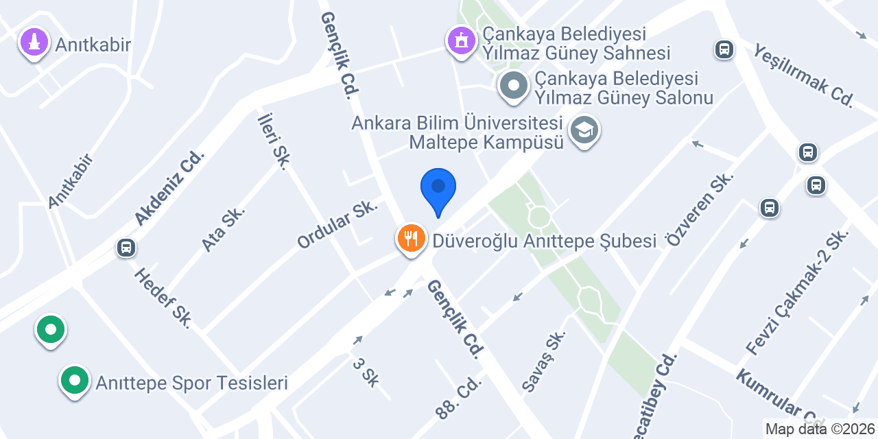 Öğütler Süpermarket konumu
