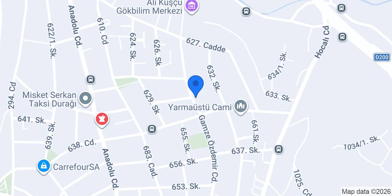 Dali Tanıtım ve Organizasyon konumu