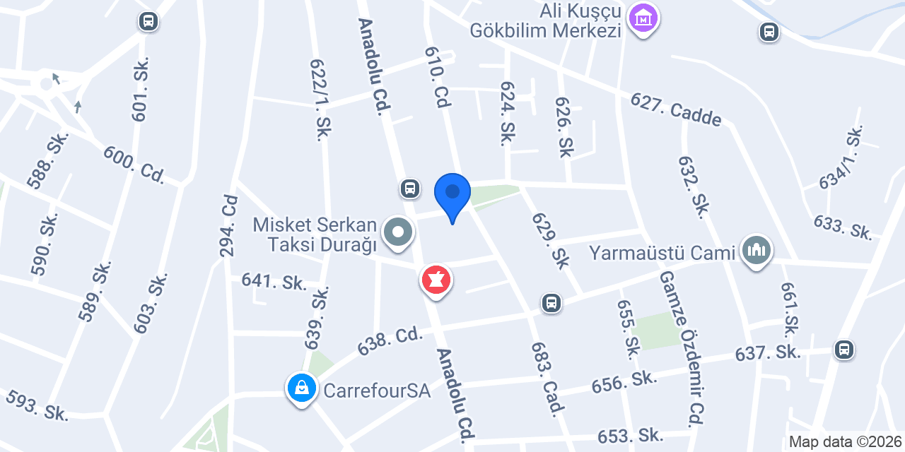 Ak-iş Yapı Market konumu