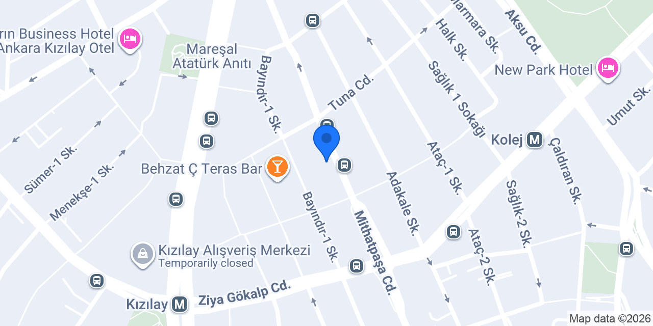 Atılkan Optik konumu