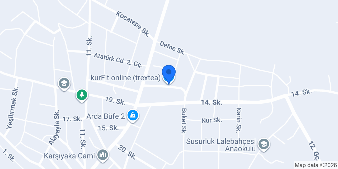 kurFit online (trextea) konumu