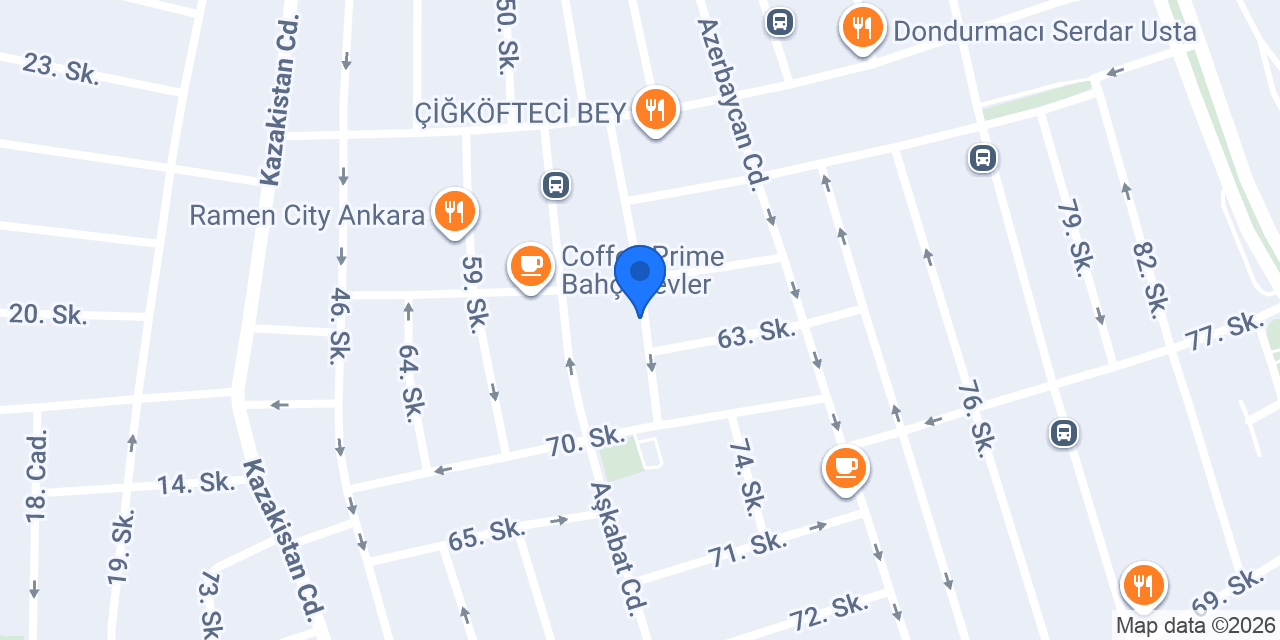Efix Erkek Kuaförü konumu