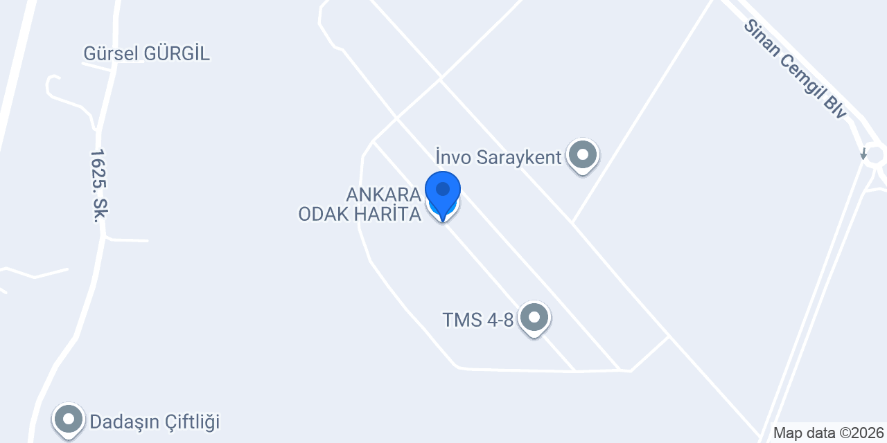 ANKARA ODAK HARİTA konumu