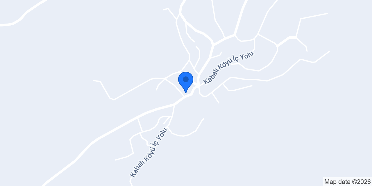 Kabalı Köyü Muhtarlığı konumu