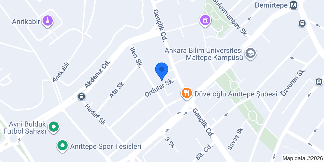 Lezzet Evim konumu
