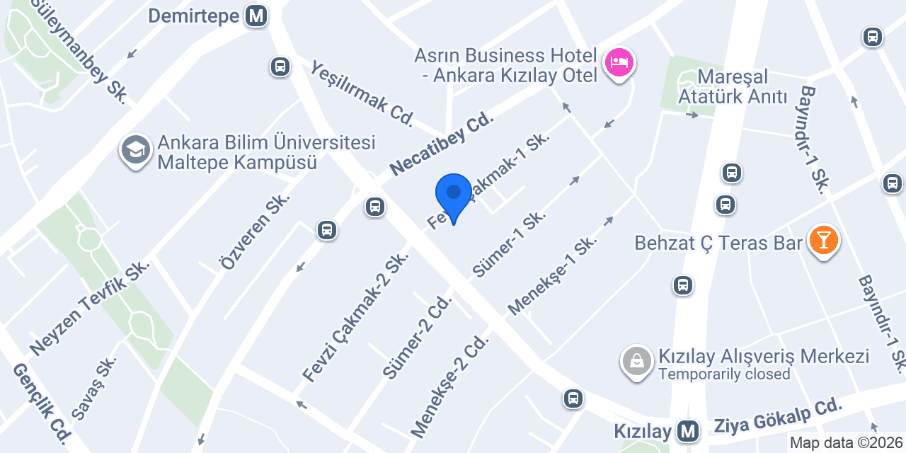 Meriç Beauty Center konumu