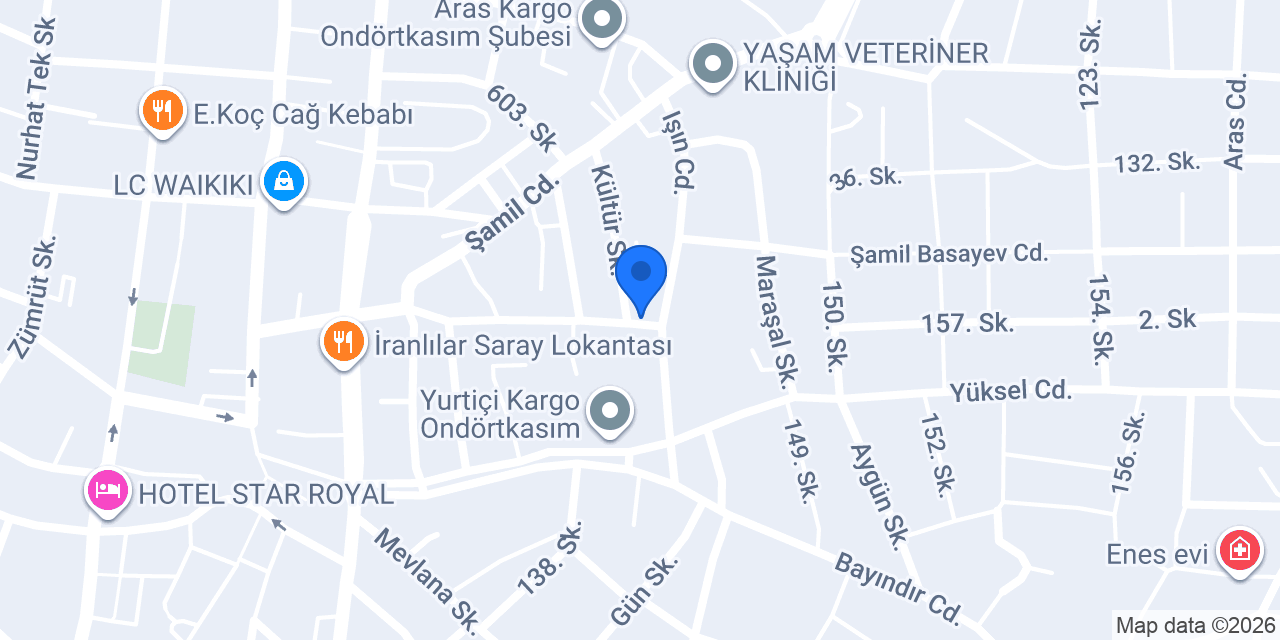 DEMİREL EMLAK GYO konumu