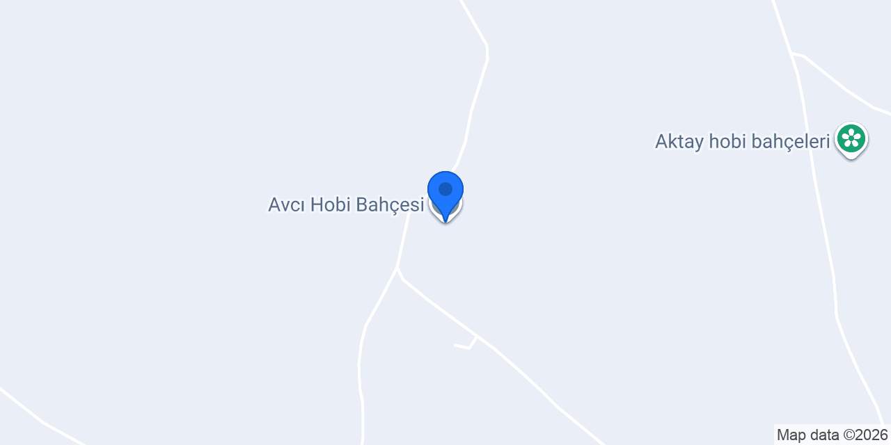 Avcı Hobi Bahçesi konumu
