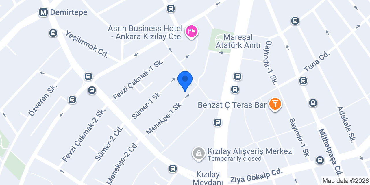 Güven Terzi konumu