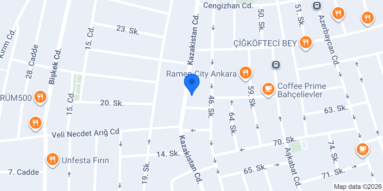 Mutlu Ocakbaşı konumu