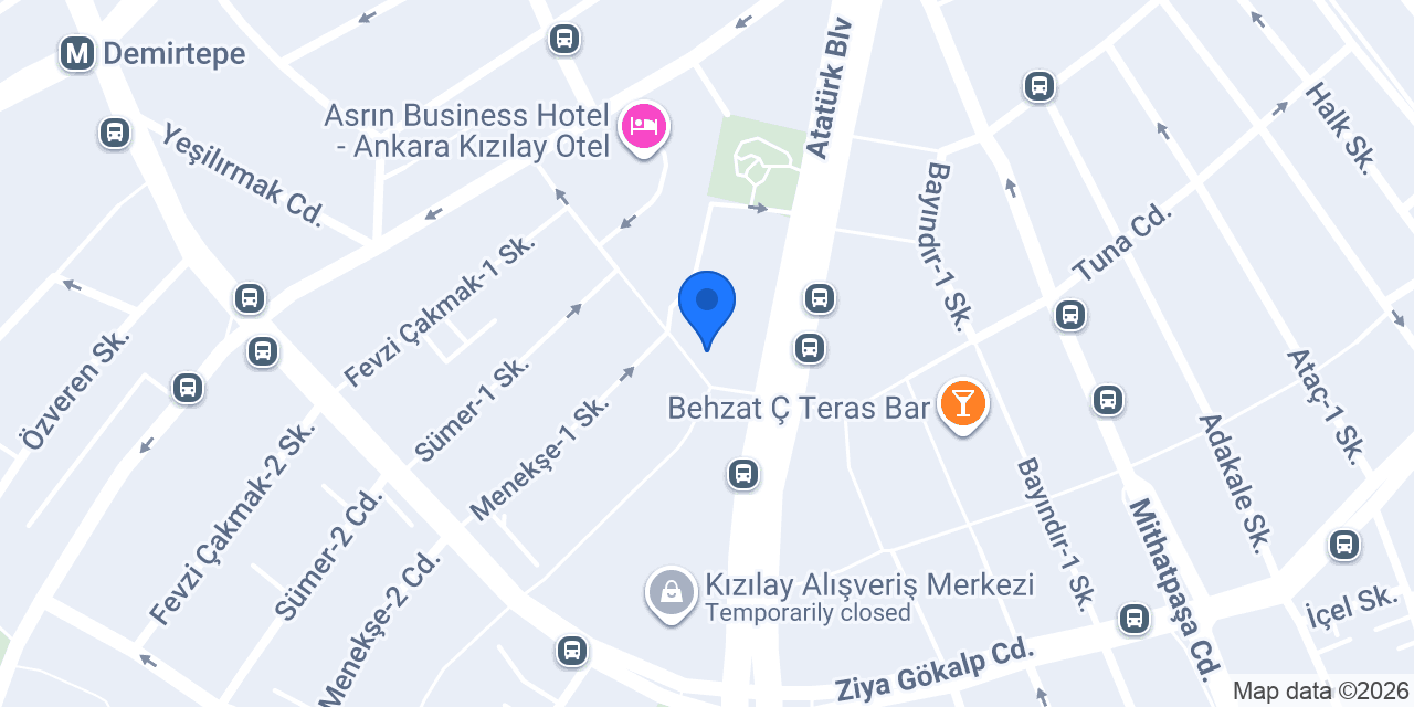 Çağdaş Market konumu