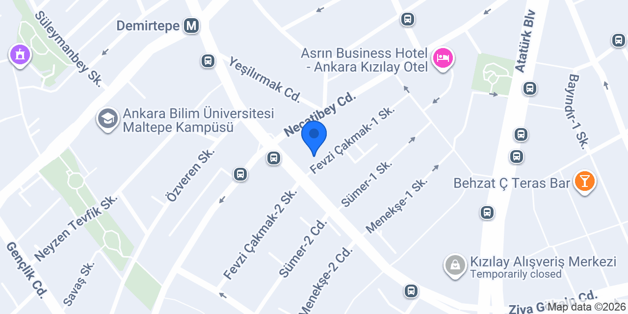 Avukat Cihan Koç konumu