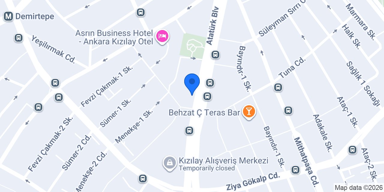 Celal Doğan Creative Office konumu