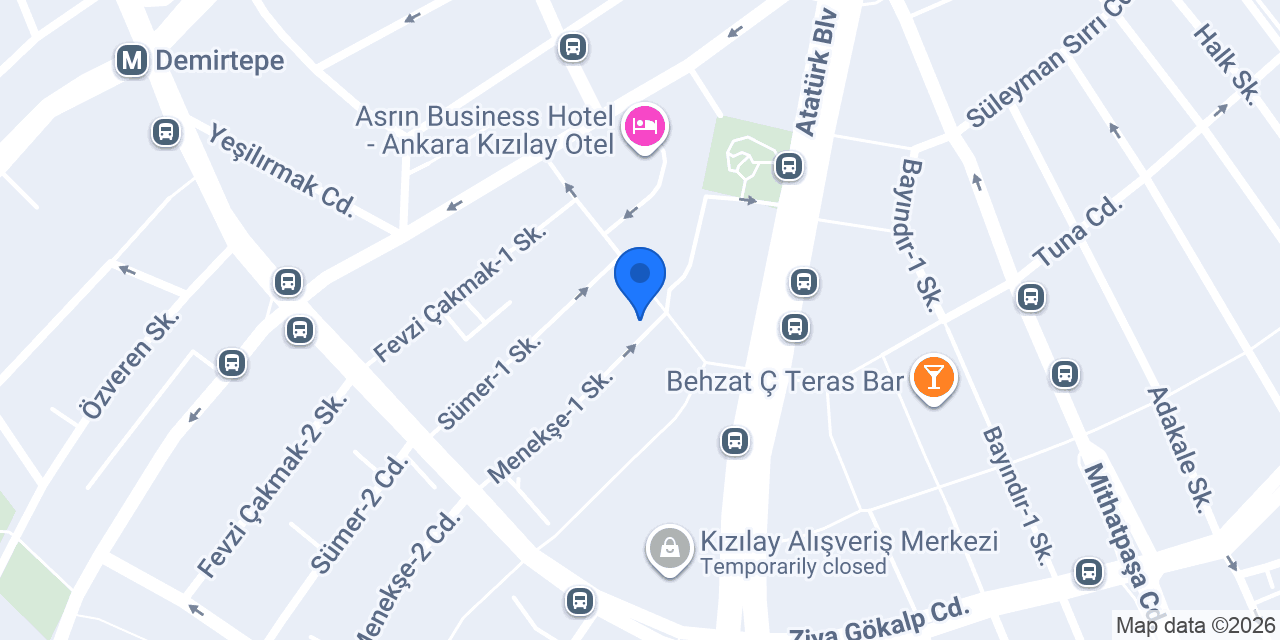 Tutku Kızılay Erotik Shop - Ankara Sex Shop konumu