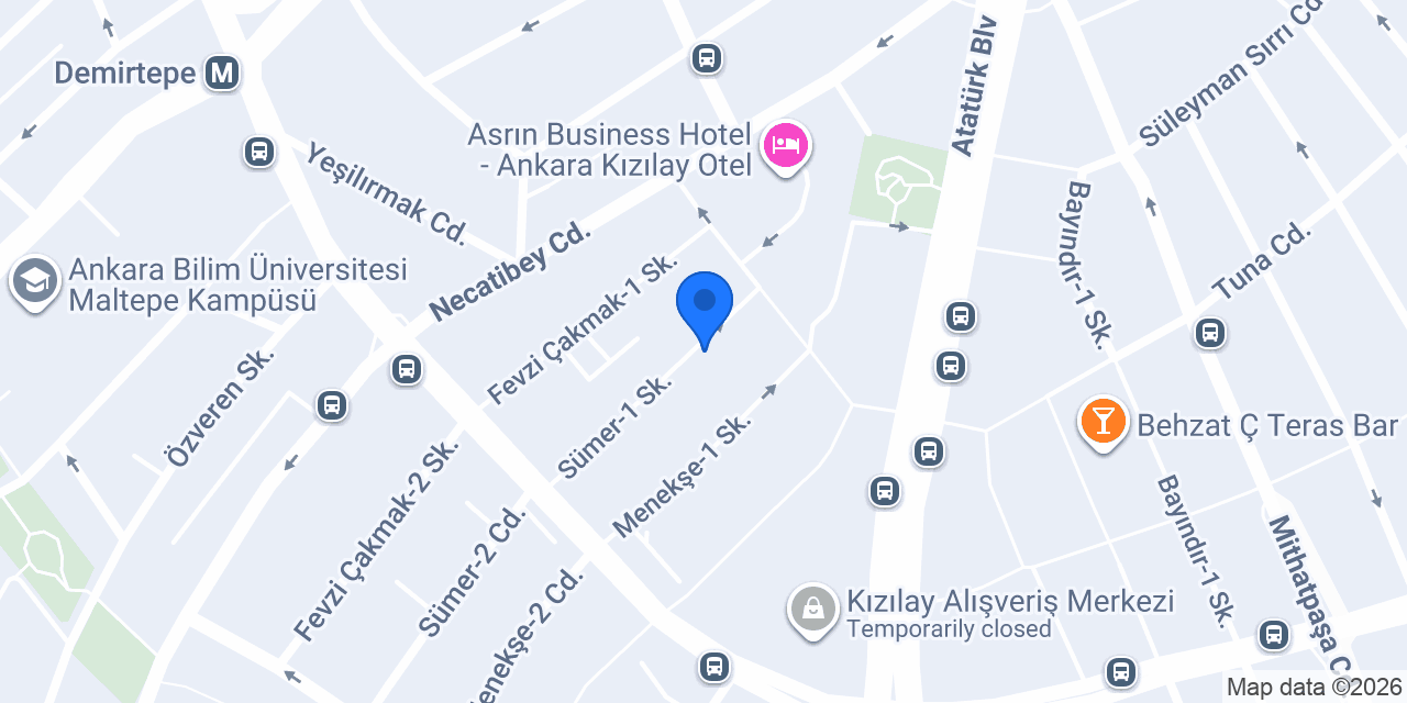 Alibey Kebapcısı konumu