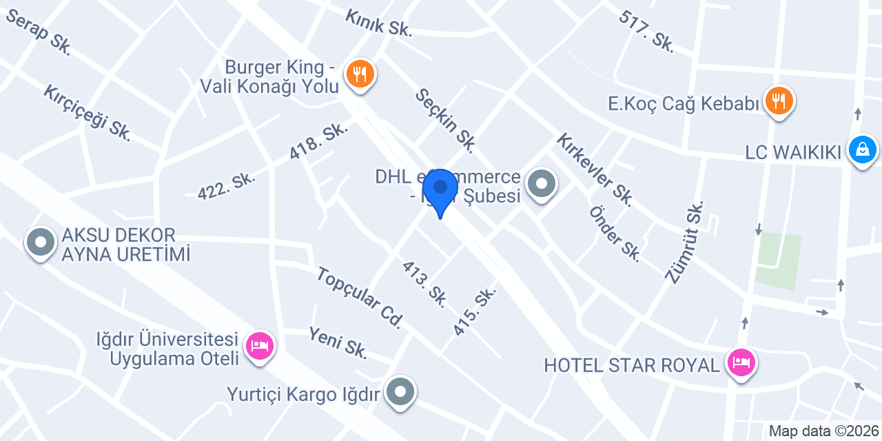 BELLONA - Garkun Mobilya Iğdır konumu