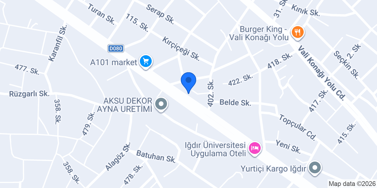 Canser Askeri Teçhizat Malzemeleri konumu