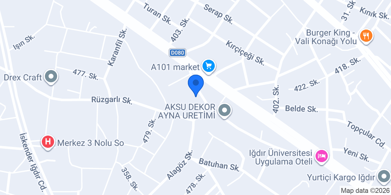 Kadir Usta'nın yeri konumu