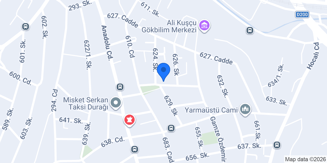 Arslanol TEKSTİL konumu
