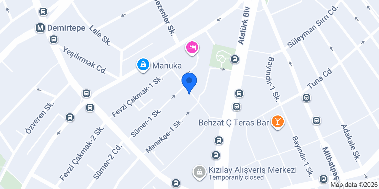 Burak Çam Optik konumu