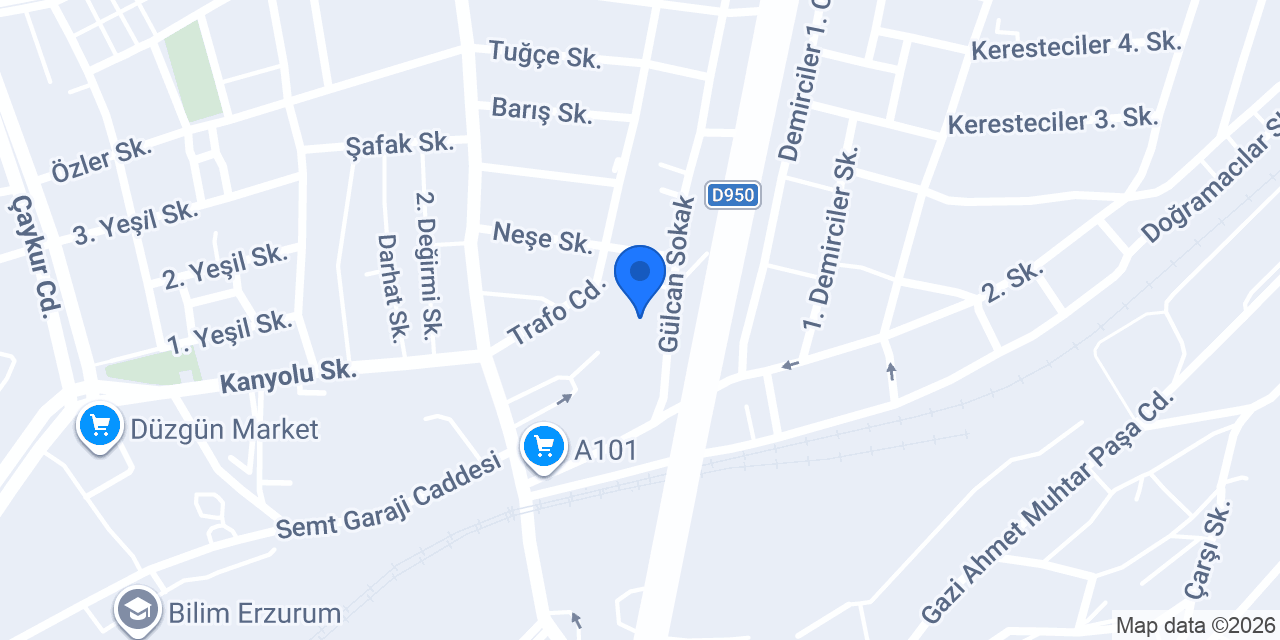 Tekin Yapı konumu