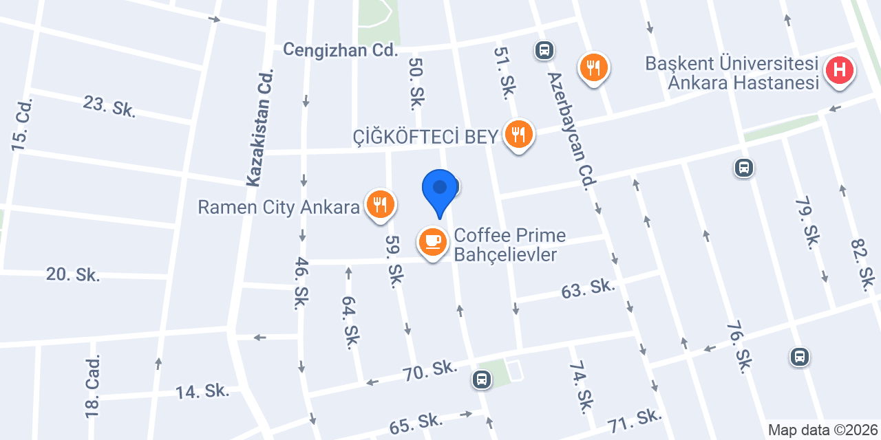 Glea Gelato Bahçelievler konumu