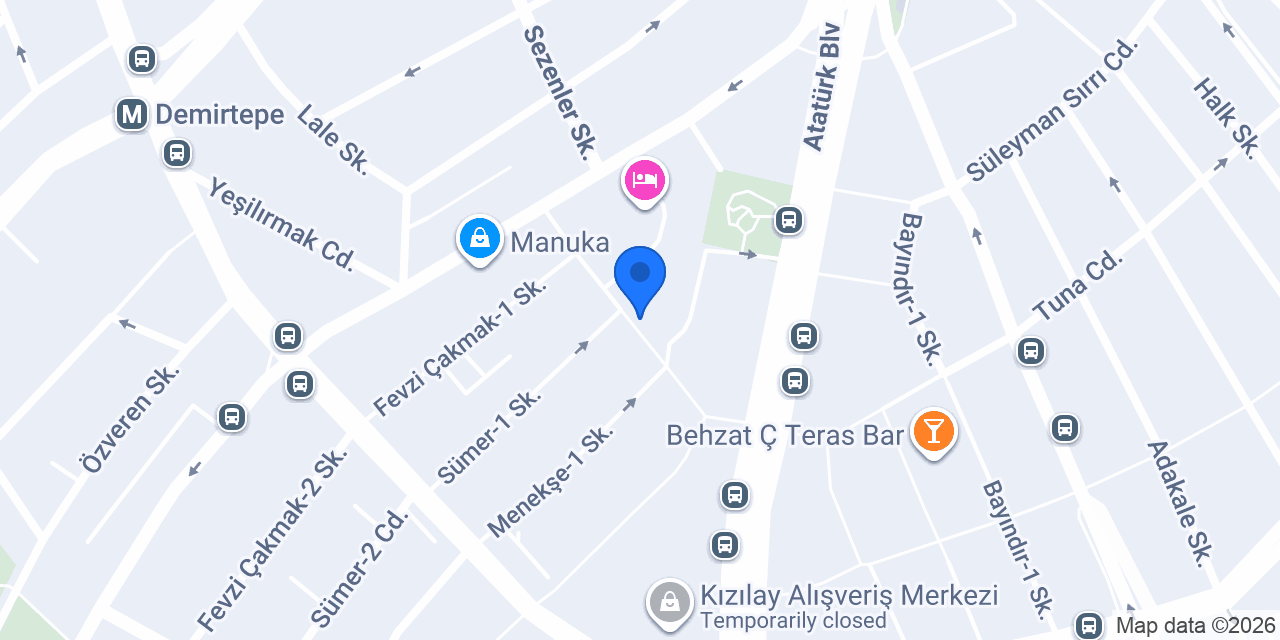 Terzi Erdaş Tamir Evi konumu