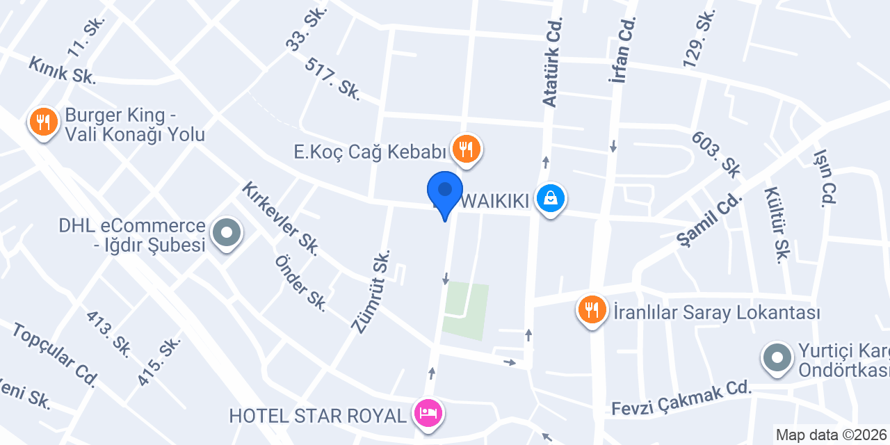 Mersinli tantunici ali usta konumu