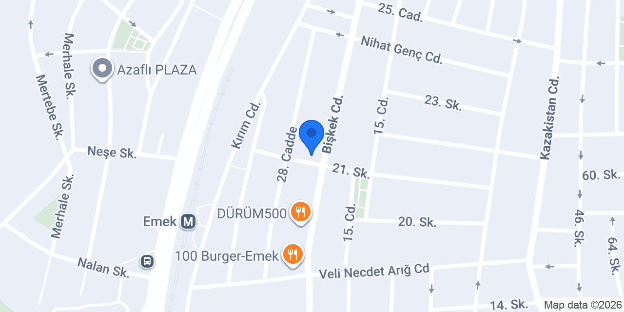 Emek Gıda konumu