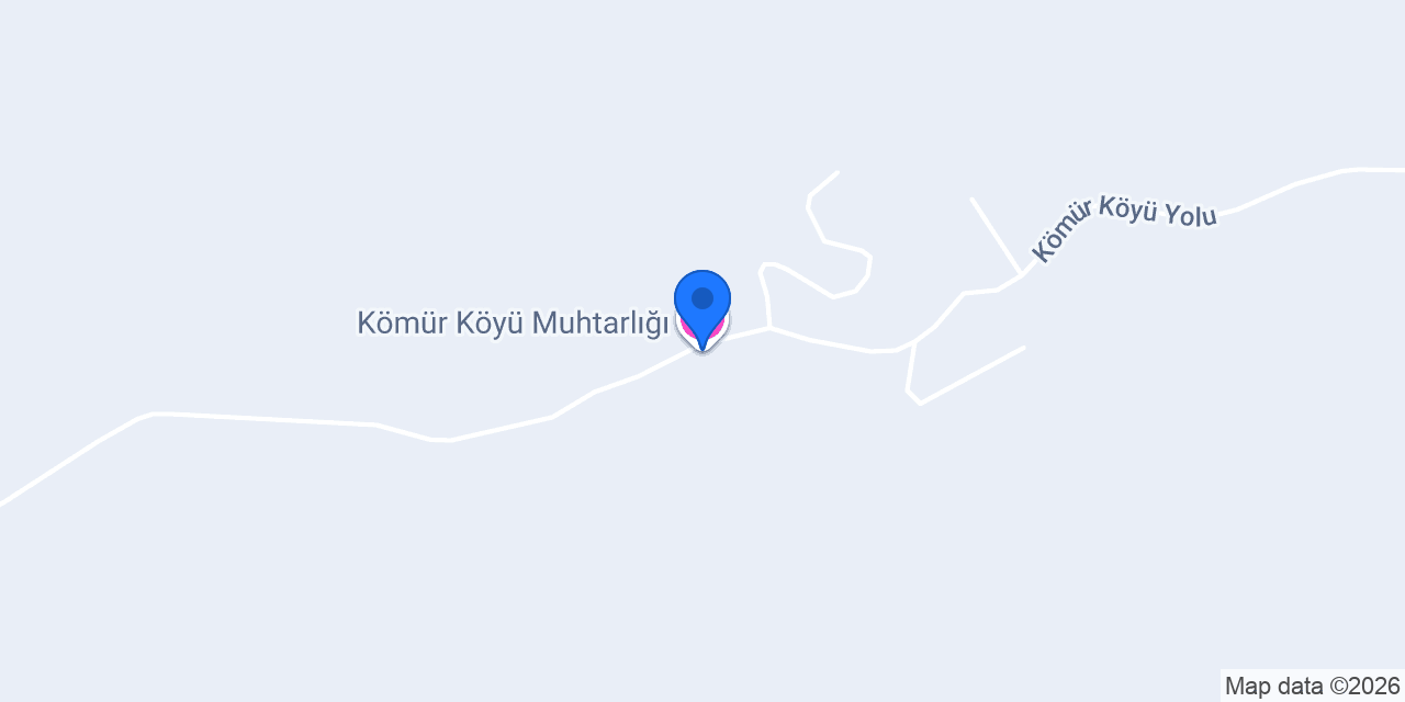 Kömür Köyü Muhtarlığı konumu