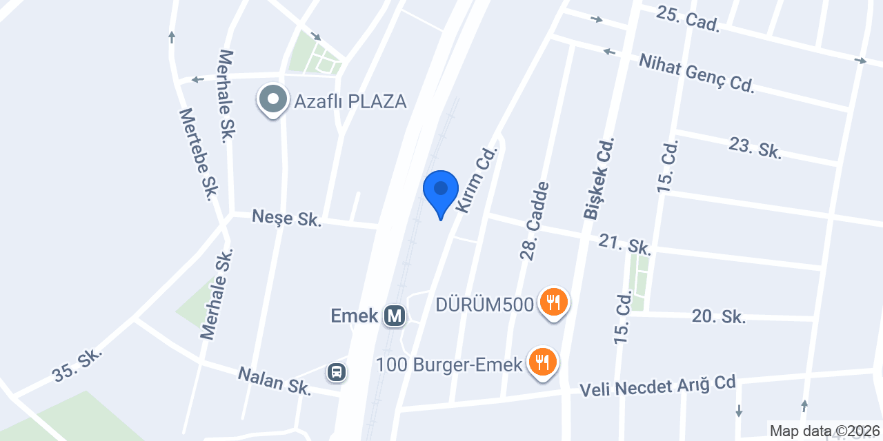 MAVİ EĞİTİM ETÜT MERKEZİ konumu