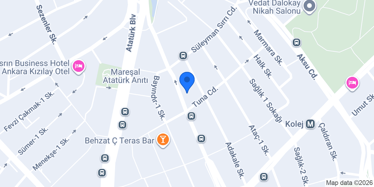 Mithatpaşa Vergi Dairesi konumu