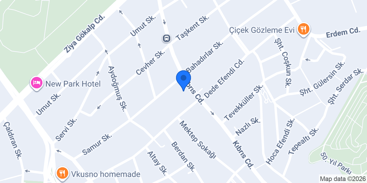 CADDE KIBRIS ECZANESİ konumu