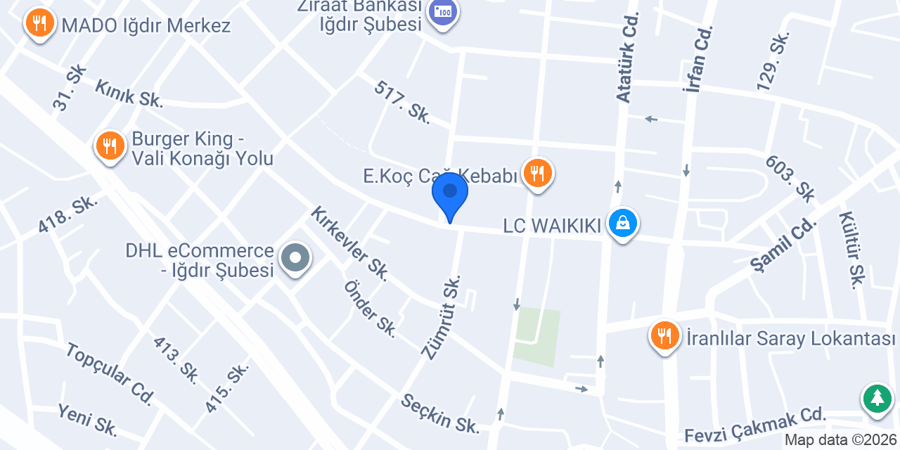Yeşil Teknik konumu