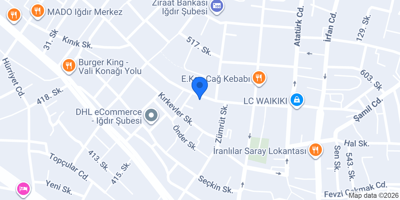 KOMBİCİM IĞDIR konumu