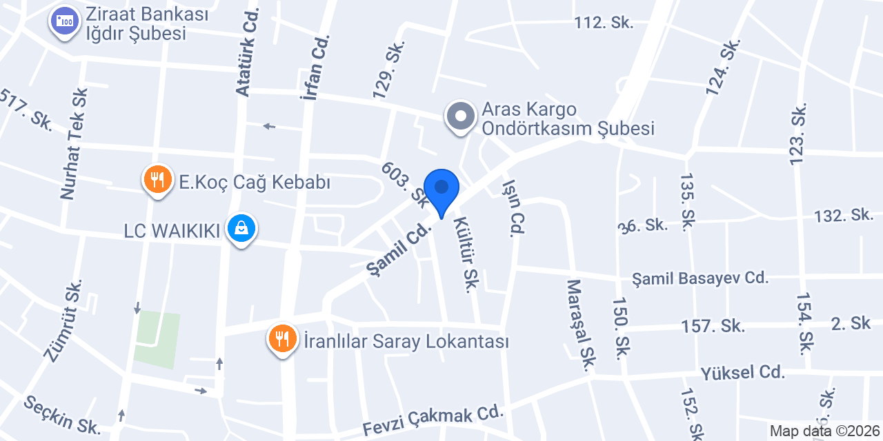 Gülekler Nakliyat konumu