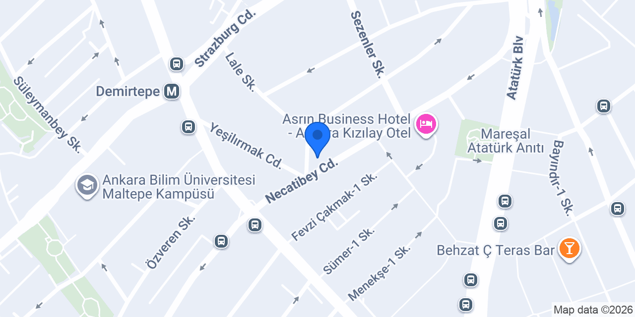 Başkent Francala Un ve Unlu Mamülleri Fab. konumu