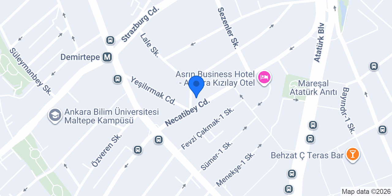 Cesursan İnşaat Malzemeleri konumu