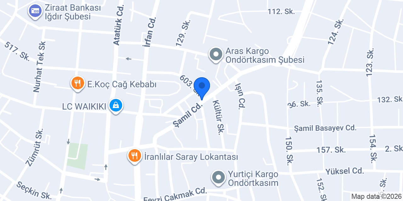 Emek veteriner kliniği konumu