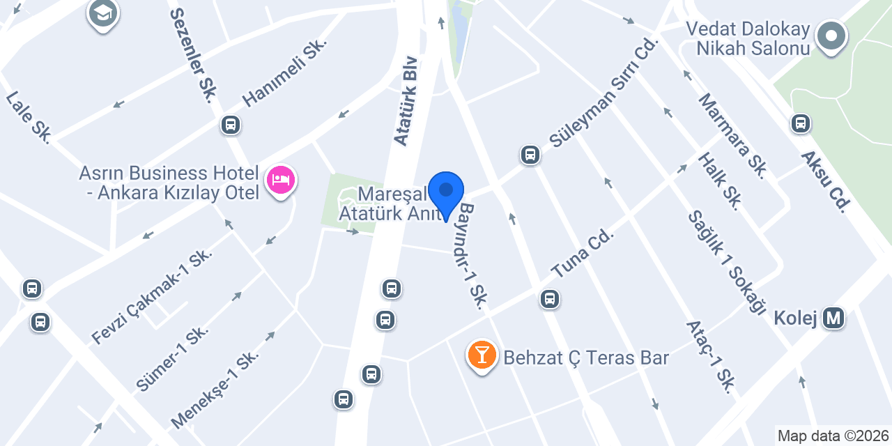 Barış Kitabevi konumu