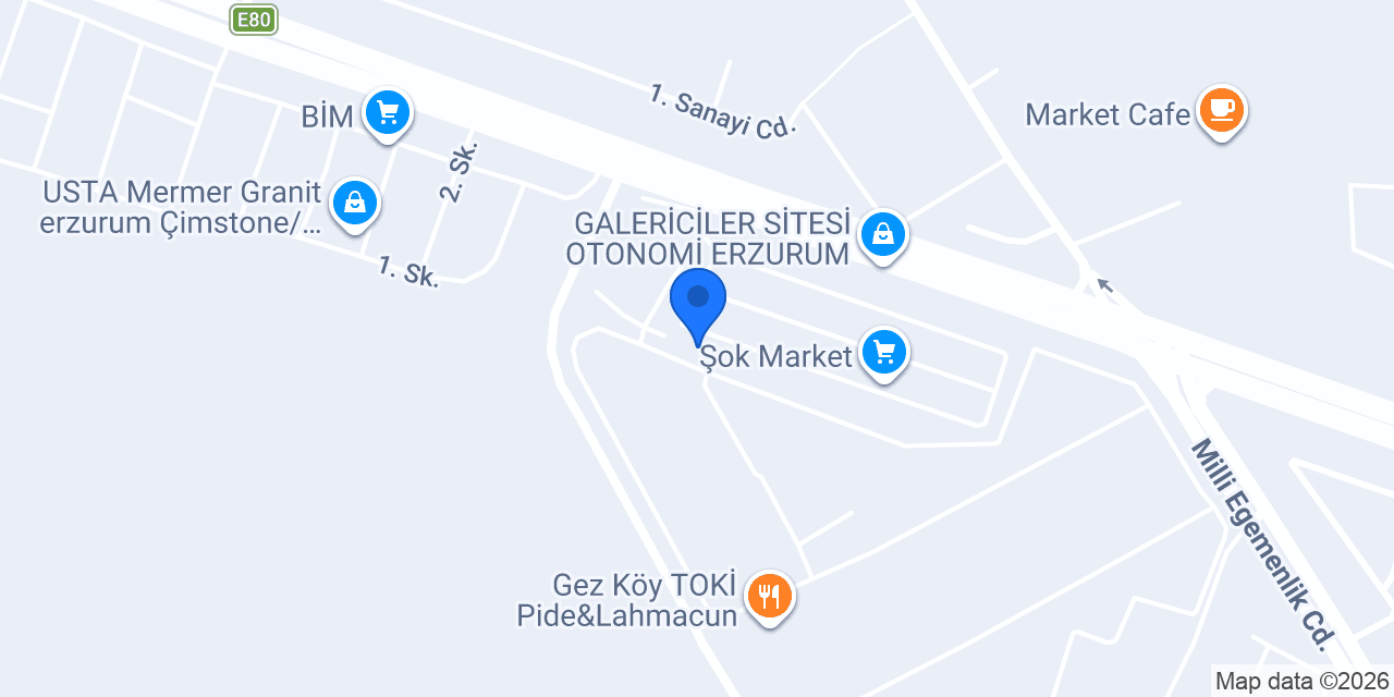 Cadde Döner konumu