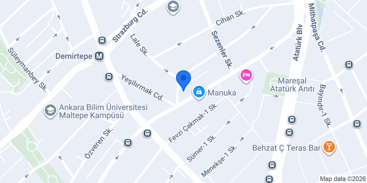 Ankara Promosyon Merkezi konumu
