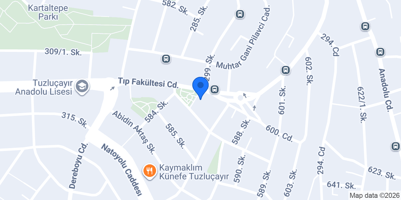 Bos Araç Kiralama konumu