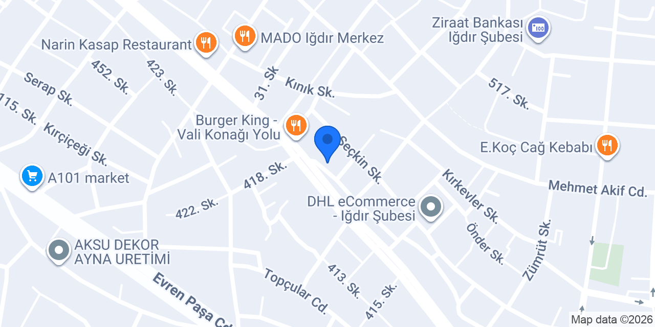 Çilek Odası | Iğdır konumu