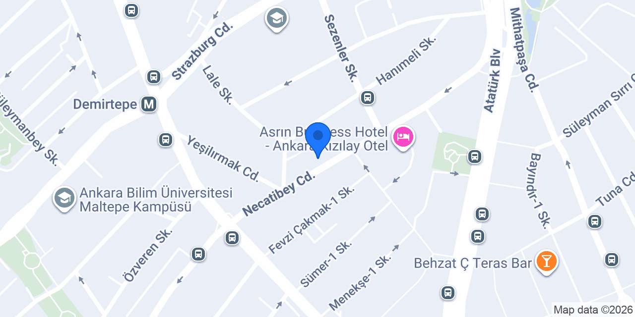 Arslan Hukuk Bürosu ( Av. Birhan ARSLAN ) konumu
