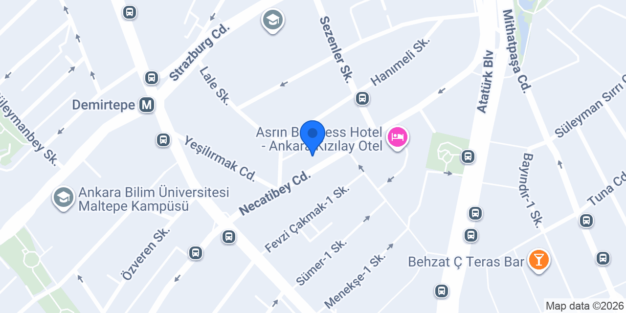 Metol Mali Müşavirlik konumu