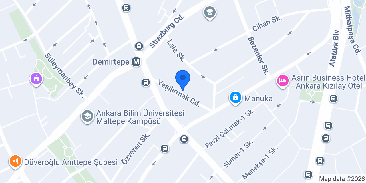 Hilvana Turizm konumu
