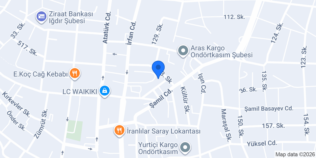 Aras Kitap konumu