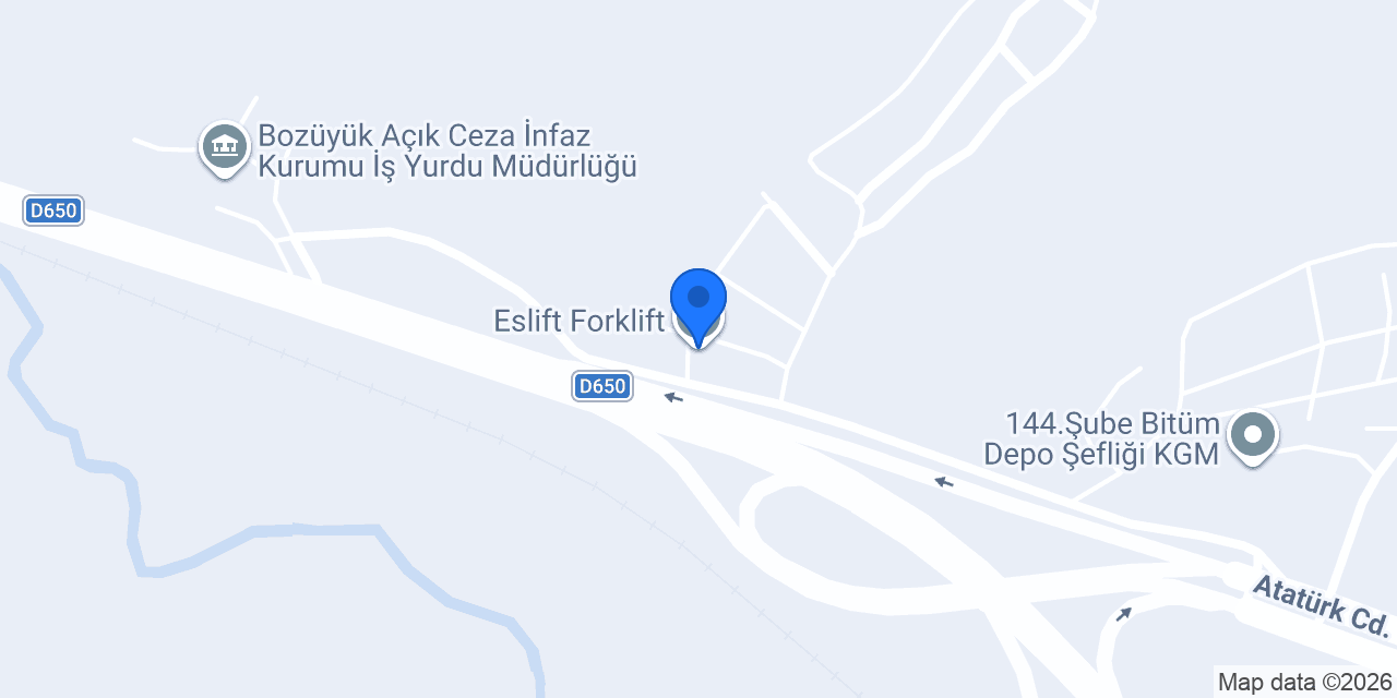 Eslift Forklift konumu